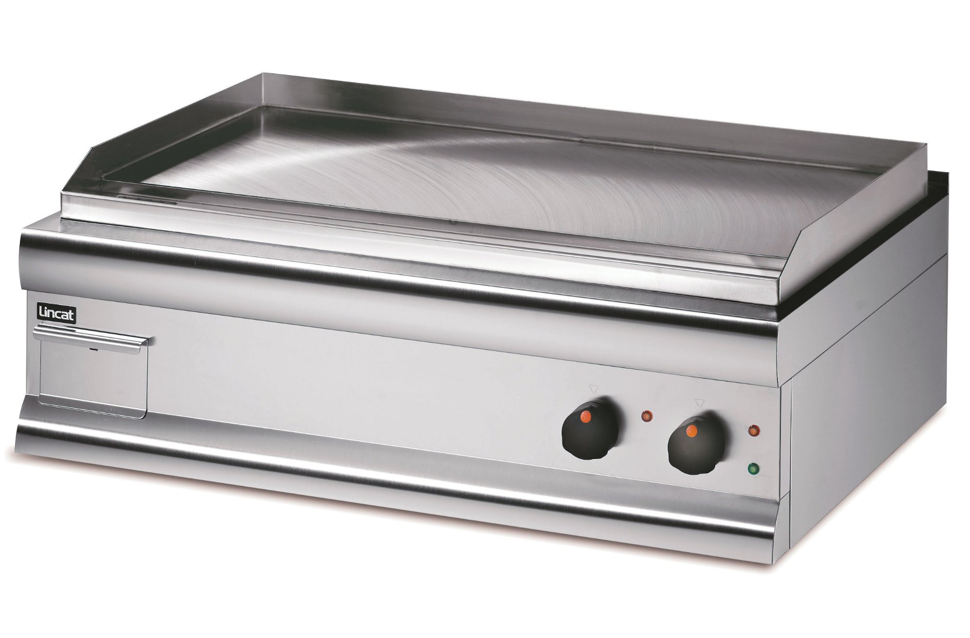 Lincat Silverlink 600 90cm Machine Steel Plate Electric Twin Zone Griddle, 8.6kw, Model-GS9